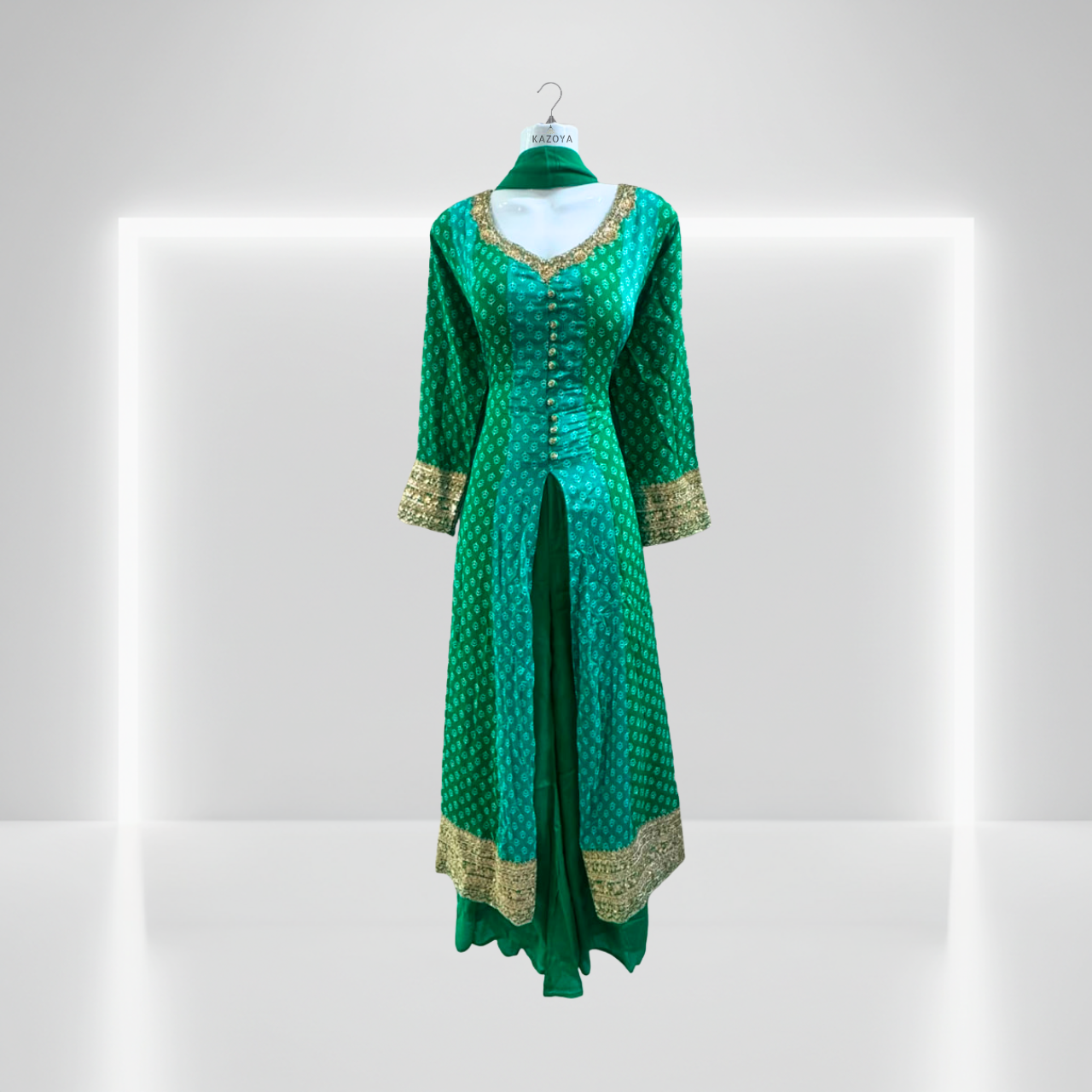 Indo Western Suit With Plaza Pants